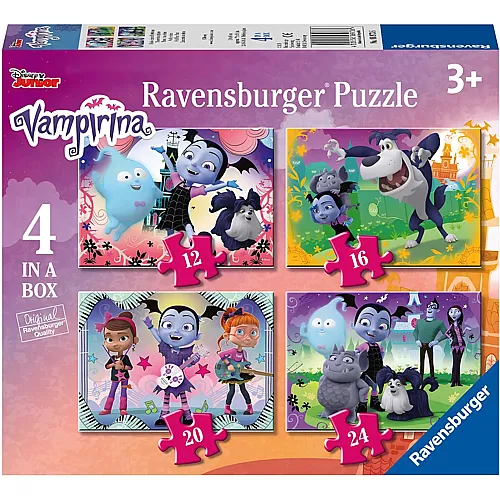 Ravensburger Puzzle 4in1 Vampirina (12-24)
