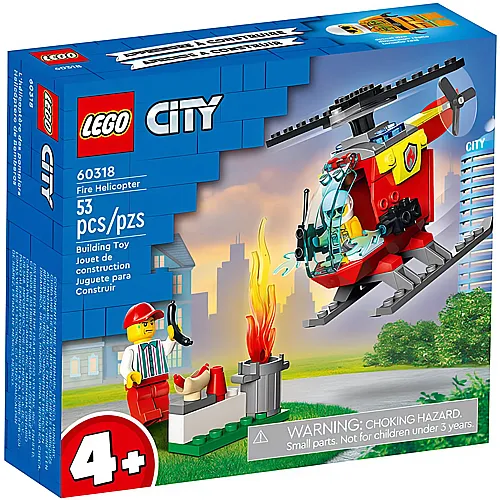 LEGO City Feuerwehr-Hubschrauber (60318)