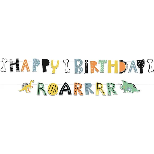 Folat Briefbanner Dino Roars, 2 Stk.