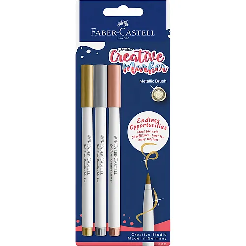 Faber-Castell Creative Marker Metallic