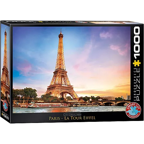 Eurographics Puzzle Eiffelturm, Paris (1000Teile)