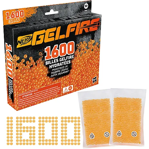 NERF Pro Nachfllpack Gelfire (1600Teile)