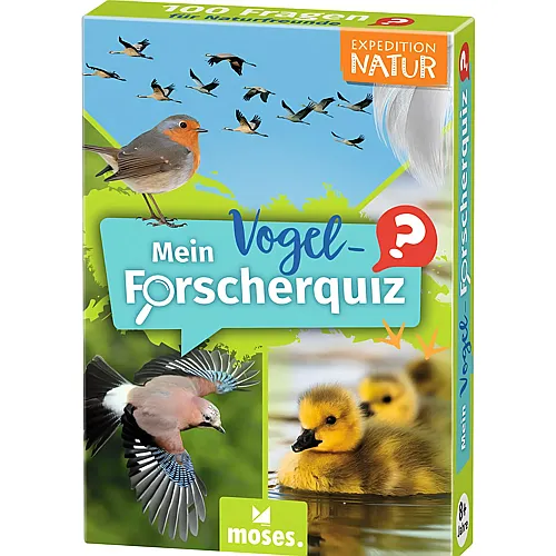 Mein Vogel-Forscherquiz - Deutsch