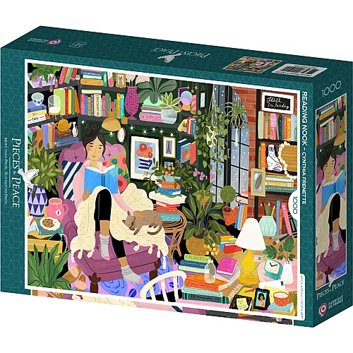 Pieces & Peace Puzzle Reading Nook - 1000 Teile