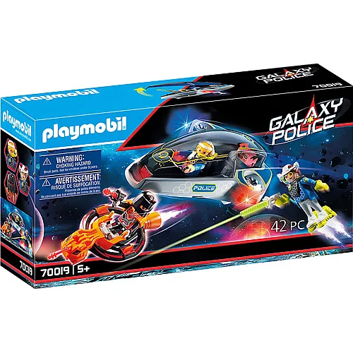 PLAYMOBIL Galaxy Police-Glider (70019)