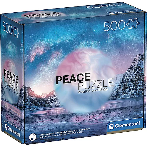 Clementoni Puzzle Peace The Mountain (500Teile)