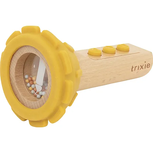 Trixie Taschenlampe aus Holz und Silikon Löwe