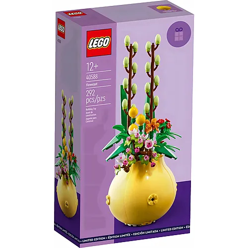 LEGO Botanicals Blumentopf 40588