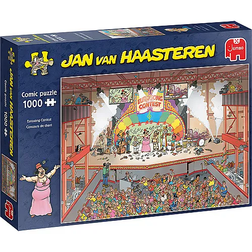 Jumbo Puzzle Jan van Haasteren Eurosong Contest (1000Teile)