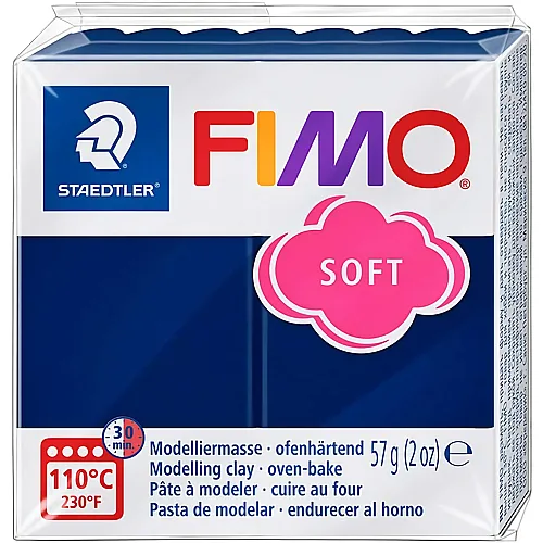 Fimo Soft Modelliermasse Windsor Blau - 57 g