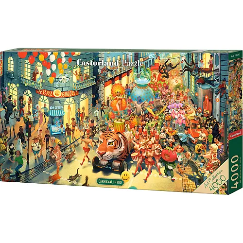 Castorland Puzzle Carnaval in Rio - 4000 Teile