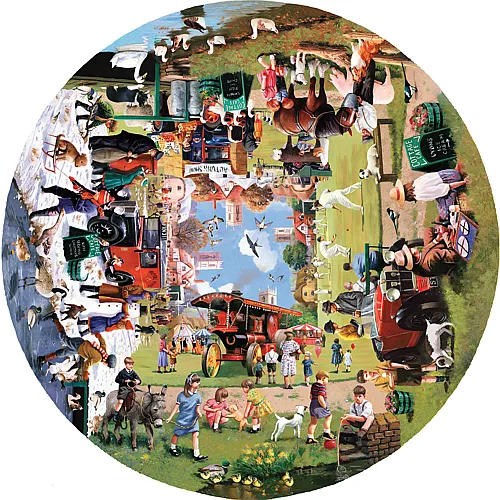 SunsOut Puzzle Kevin Walsh Four Seasons on the Green - 1000 Teile