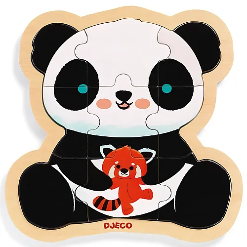 Djeco Puzzle Panda (9Teile)