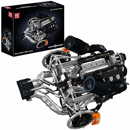 Mould King JZK V8 Hyper Engine