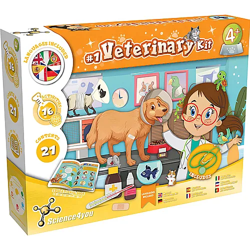 Science4you Mein erstes Tierarzt Kit