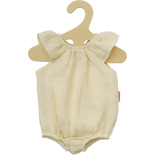 Heless Puppen-Body mit R�schen Ecru - 35 - 45 cm