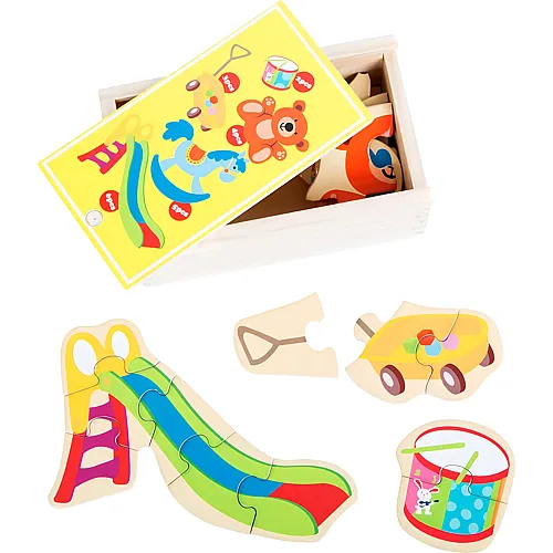 small foot Puzzle-Box Mein Lieblingsspielzeug