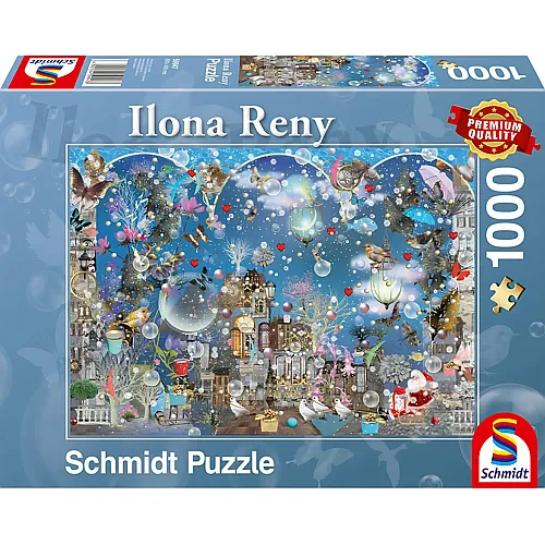 Schmidt Puzzle Ilona Reny Blauer Nachthimmel (1000Teile)