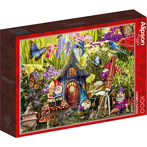 Alipson Puzzle Zwergengarten - 1000 Teile