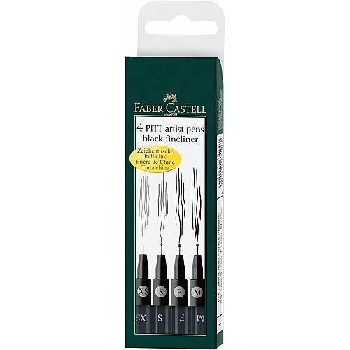 Faber-Castell 4er Etui - XS, S, F, M