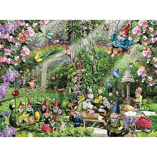 SunsOut Puzzle Lori Schory - Gnomes Playground (300Teile)