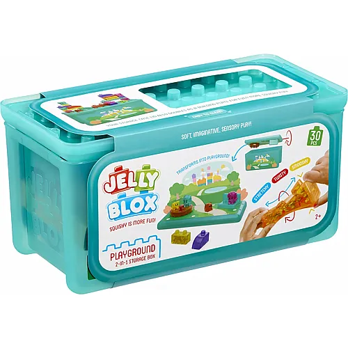 Jelly Blox Playground Store Bauspielzeug, xx weiche Elemente