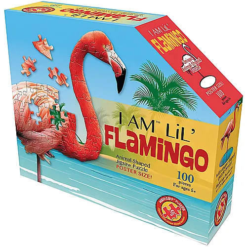 Madd Capp Puzzle I am Lil' Flamingo (100Teile)