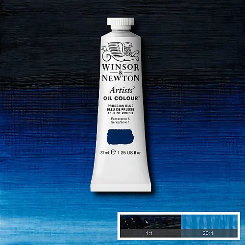 Winsor & Newton W&n Artists' Ölfarbe 37ml Tube Preussischblau