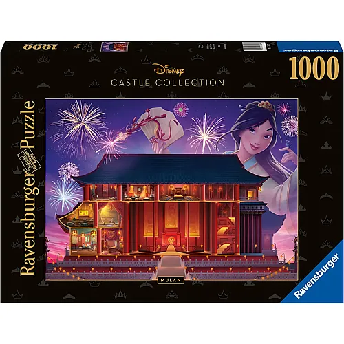 Ravensburger Puzzle Disney Princess Disney Castles Mulan - 1000 Teile