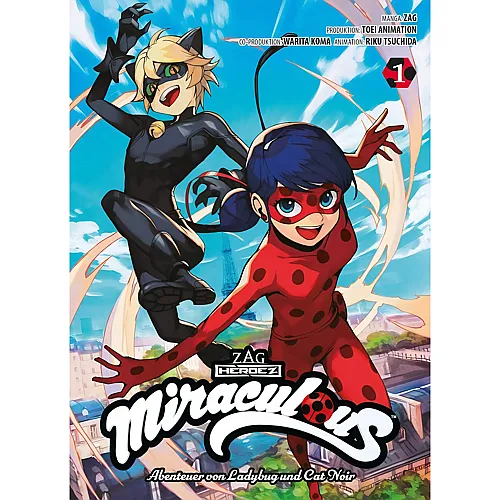 Panini Miraculous Abenteuer von Ladybug und Cat Noir 1 (Manga)