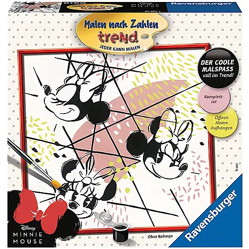 Ravensburger Malen nach Zahlen trend Minnie Mouse Style