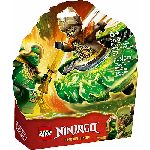 LEGO Ninjago Lloyd vs. Erdmonster-Spinner 71850
