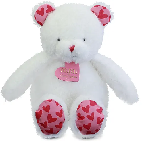Doudou et Compagnie B�r Herz in Geschenkt�te - 25 cm