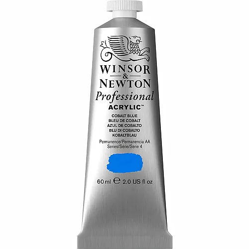 Winsor & Newton W&n Prof. Acrylfarbe 60ml Tube Kobaltblau