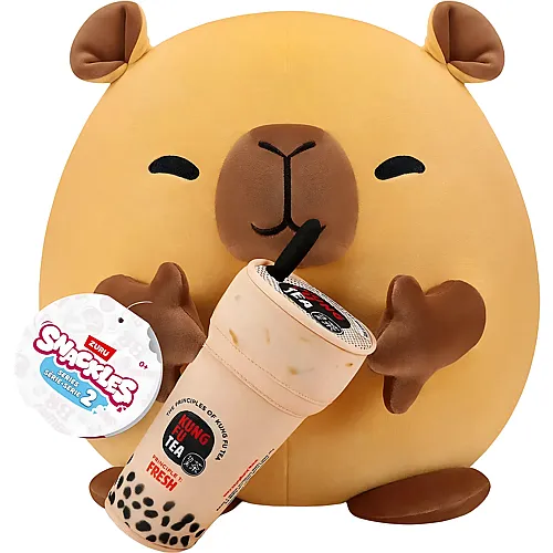 Zuru Snackles Capybara Kung Fu, Bubble Tea - 40 cm