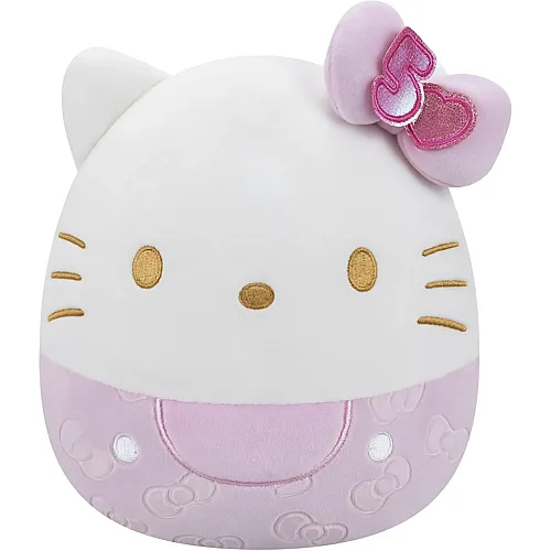 Squishmallows Pl�sch Hello Kitty mit Schleife - 20 cm