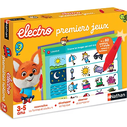 Nathan Electro Premiers Jeux - Franz�sisch