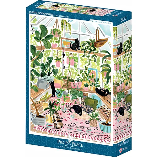 Botanical Cats 500Teile