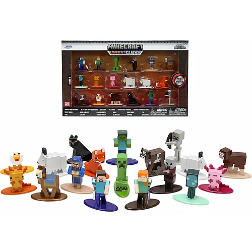 Jada Minecraft Multi Pack Nano Figures,Wave 8