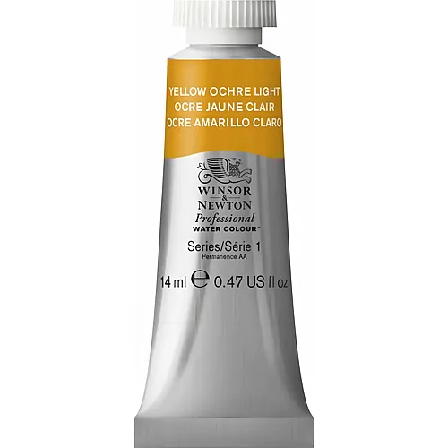 Winsor & Newton W&n Prof. Water Colour 14ml Tube Gelber Ocker Hell