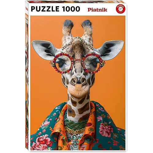 Crazy Giraffe - 1000 Teile
