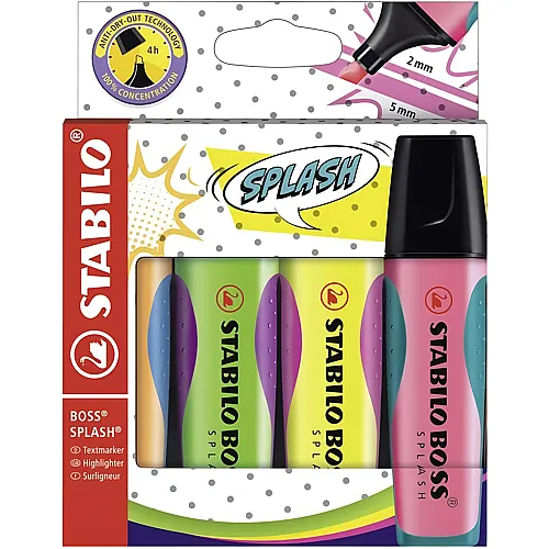 Stabilo Boss Leuchtmarker SPLASH