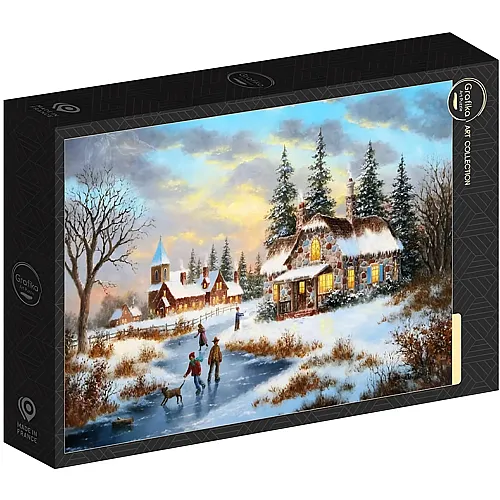 Grafika Puzzle Art Collection Dennis Lewan A Mid-Winter's Eve - 1000 Teile