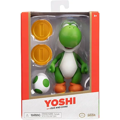 JAKKS Pacific Nintendo: Yoshi Mnzen - Figur [10 cm]