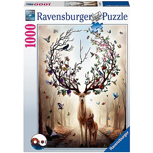 Ravensburger Puzzle Magischer Hirsch (1000Teile)