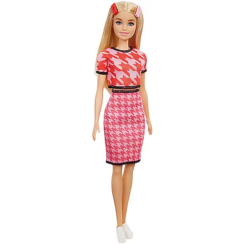 Barbie Fashionistas Puppe Houndstooth Top