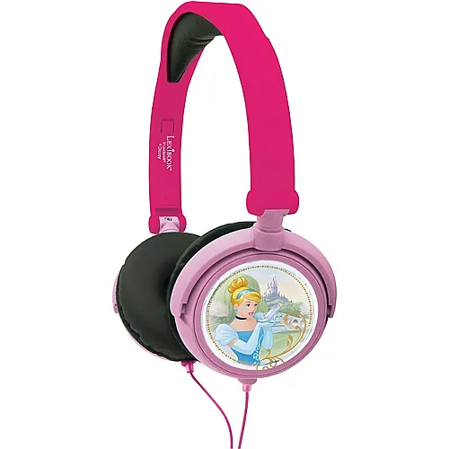 Lexibook Disney Princess Stereo-Kopfhrer, faltbar, kabelgebunden, mit kindersicherer Lautstrke