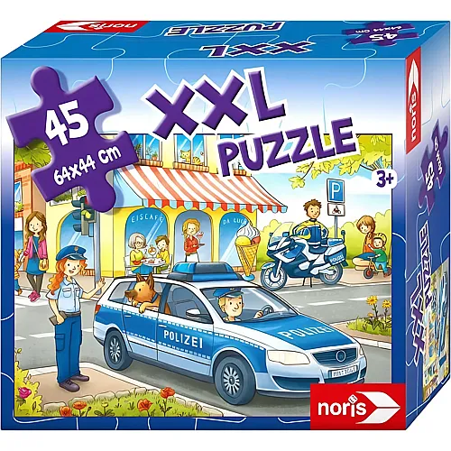 Noris Puzzle Auf Streife mit der Polizei (45XXL)