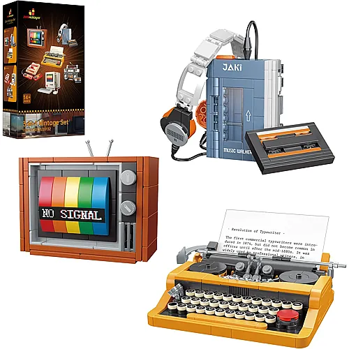 Retro TV, CD-Player & Schreibmaschine 20131