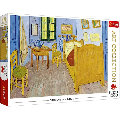 Trefl Puzzle Art Collection Vincent Van Gogh - Das Schlafzimmer in Arles - 1000 Teile
